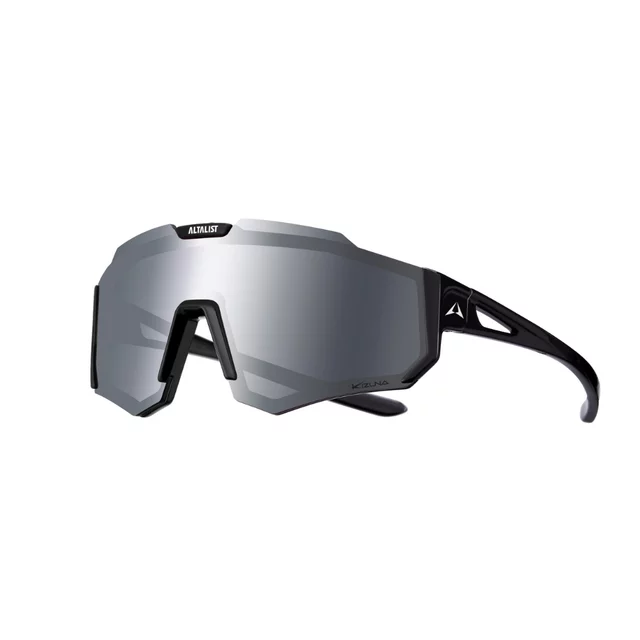 Altalist Kizuna Kids Kindersonnenbrille - černá se stříbrnými skly