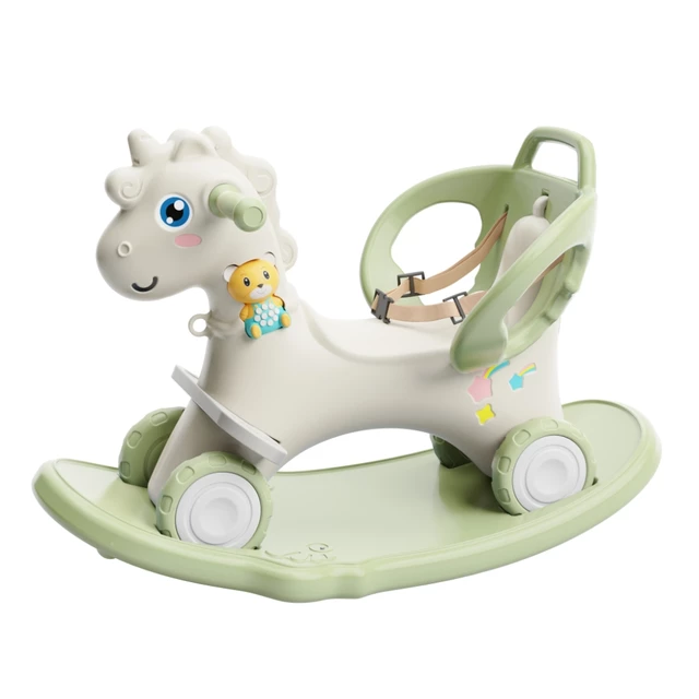 4in1 inSPORTline Unicorino Schaukelpferd und Babywippe