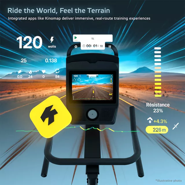 inSPORTline ZenRoute 1200 Fahrradtrainer