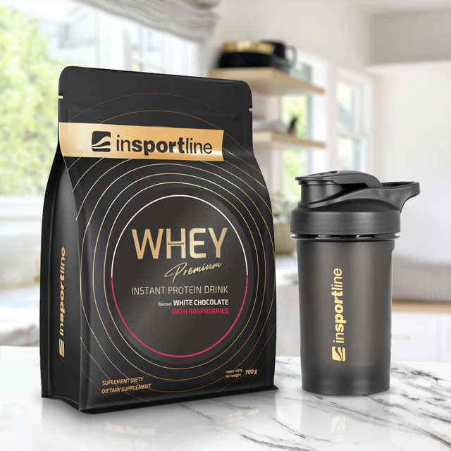 Schüttler inSPORTline 300 ml - schwarz