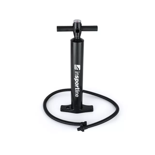 Airtrack inSPORTline Airstunt 300x100x10 cm grau mit Handpumpe