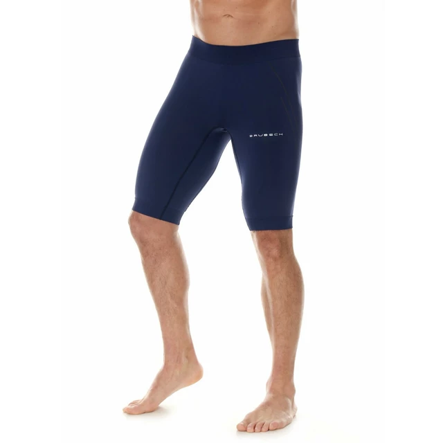 Herren Brubeck Running Force Shorts - schwarz - Dark Blue