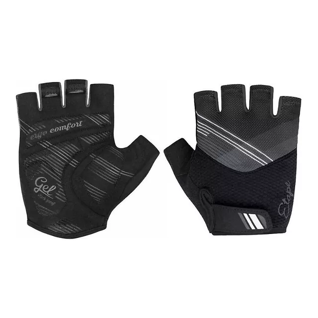 Damen-Fahrradhandschuhe Etape Liana - schwarz