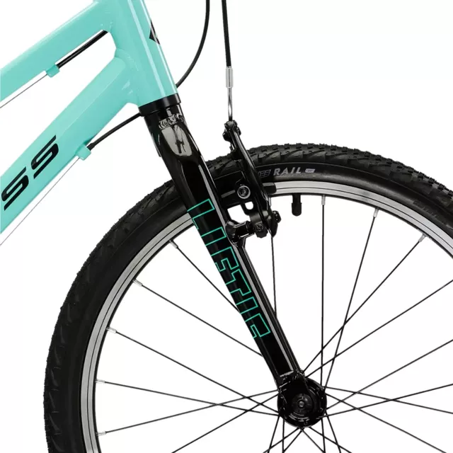 Kinderfahrrad Kross Liftie 20" - Modell 2025 - růžová / grafitová / matný