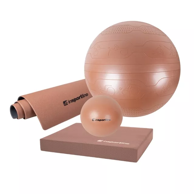 Yoga Set inSPORTline Mokka Mousse