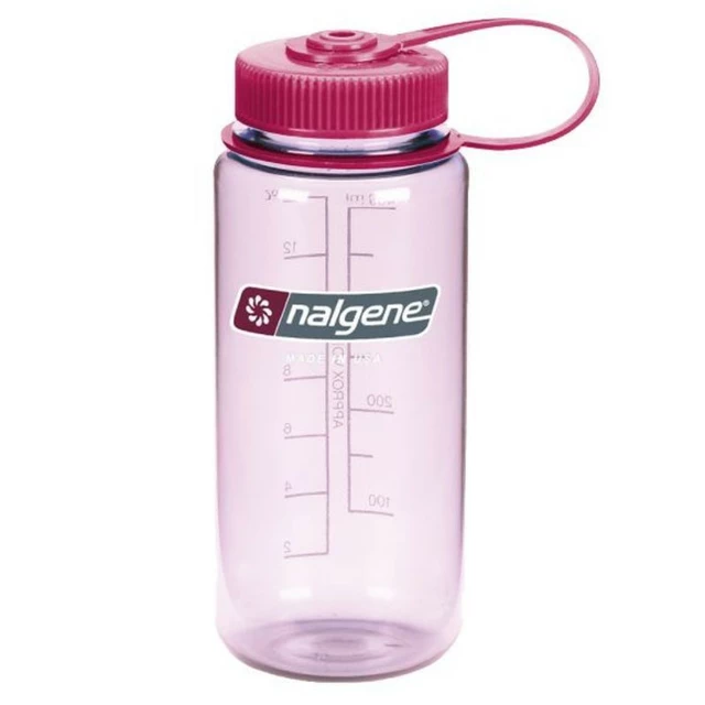 NALGENE Wide Mouth 500 ml Outdoor-Trinkflasche - Clear Pink 16 WM - Clear Pink 16 WM