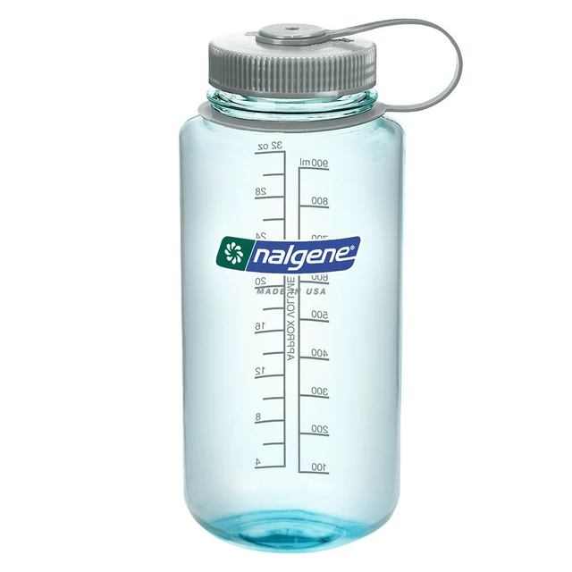 NALGENE Wide Mouth 1 l Outdoor-Trinkflasche - Spring Green 32 WM - Seafoam 32 WM