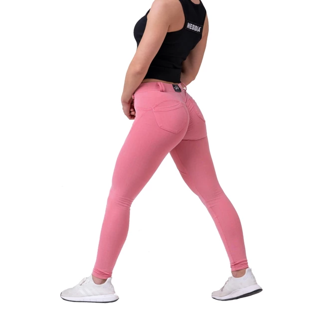 Damenleggings Nebbia Dreamy Edition Bubble Butt 537 - Powder Pink