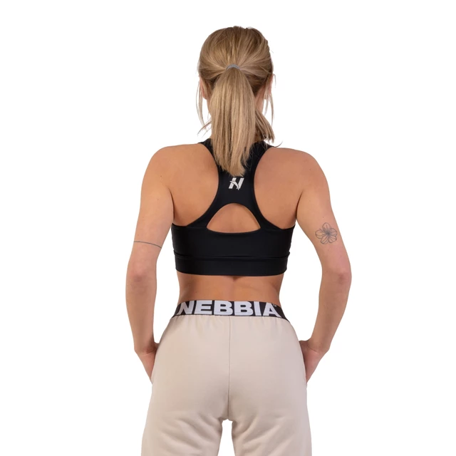Nebbia Active 413 Sport-BH mit mittlerem Halt - schwarz
