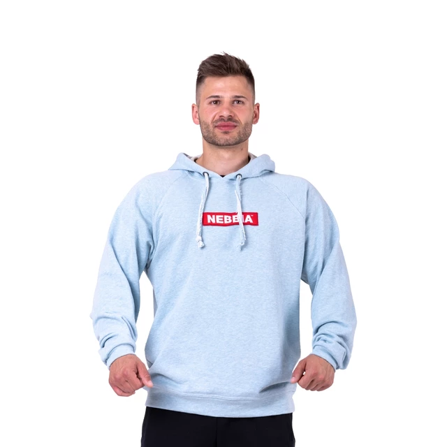 Nebbia Red Label 149 Herren Sweatshirt - LIGHT BLUE