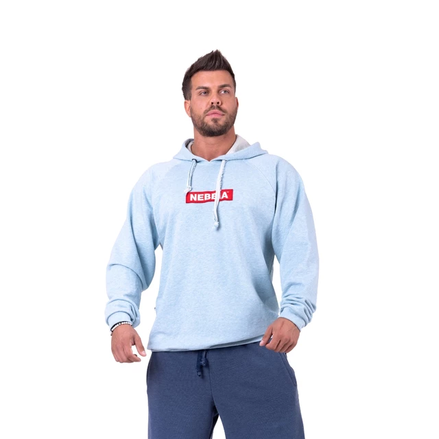 Nebbia Red Label 149 Herren Sweatshirt - LIGHT BLUE