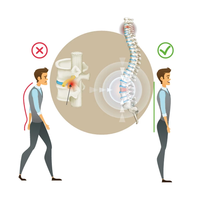 inSPORTline Verge Inversionsbank - schwarz-rot