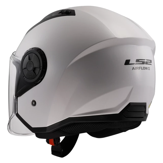 Motorradhelm LS2 OF616 Airflow II Solid Gloss White
