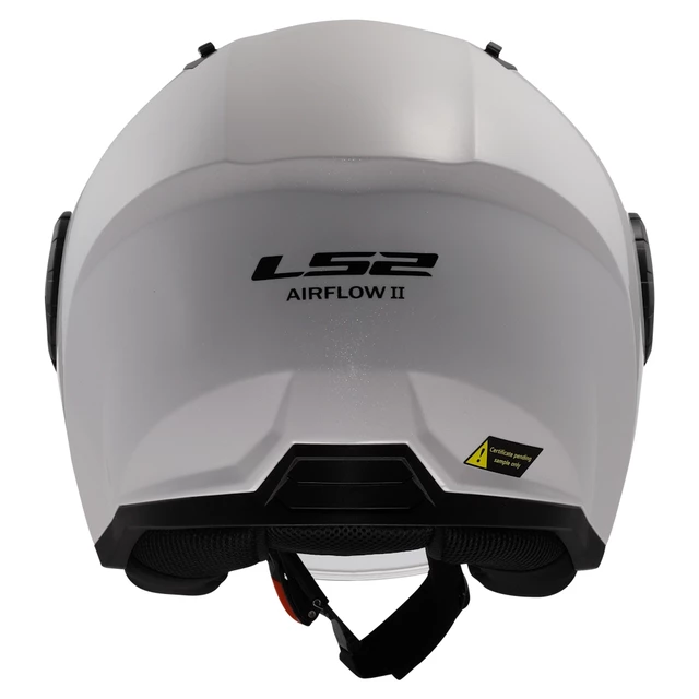 Motorradhelm LS2 OF616 Airflow II Solid Gloss White