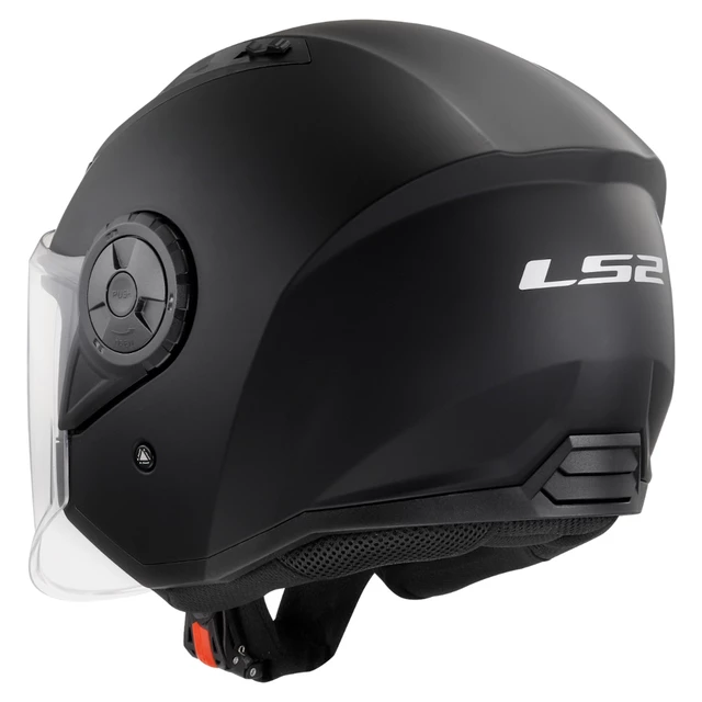 Motorradhelm LS2 OF616 Airflow II Solid Matt Black