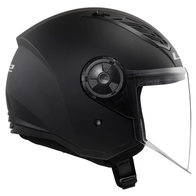 Motorradhelm LS2 OF616 Airflow II Solid Matt Black
