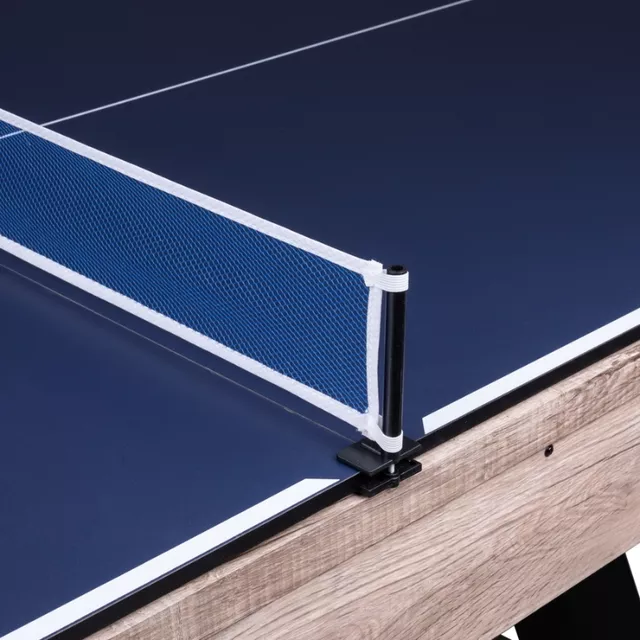 3in1 inSPORTline Residento Billardtisch mit Bank - helles Holz