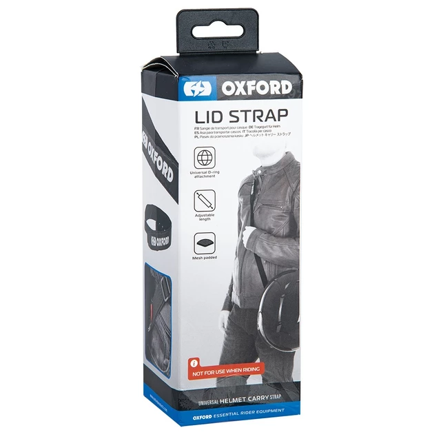 Oxford Lid Strap zum Tragen von Helmen