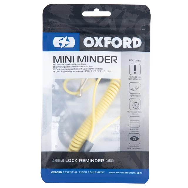 Oxford Mini Minder Kabel 2,5 mm/1,2 m