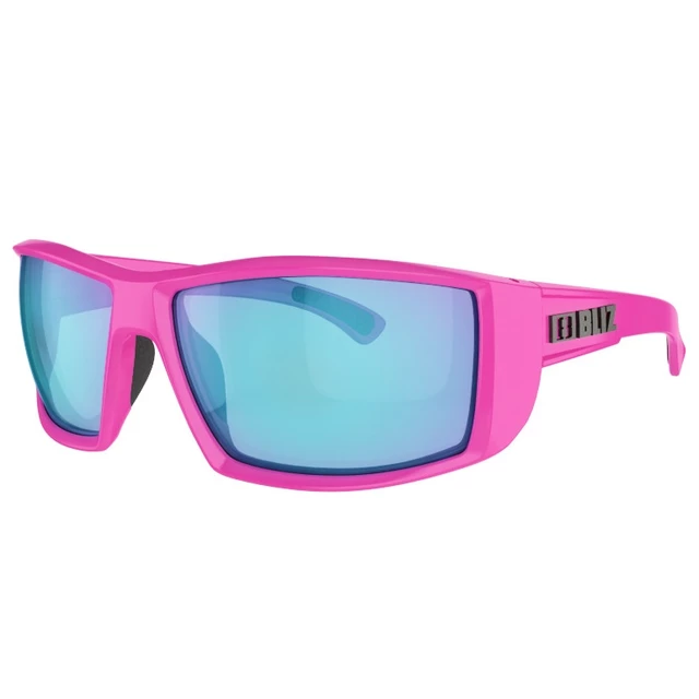 Bliz Drift Sportsonnenbrille - weiß - rosa