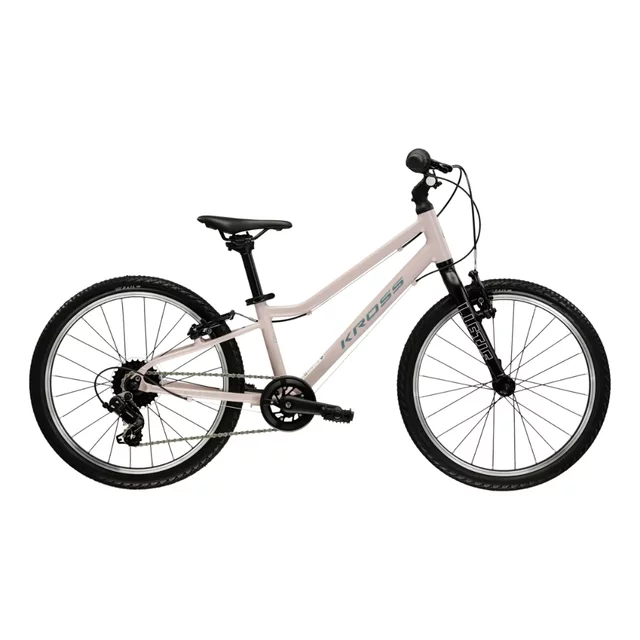 Kinderfahrrad Kross Liftie 20" - Modell 2025 - růžová / grafitová / matný - růžová / grafitová / matný
