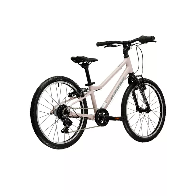 Kinderfahrrad Kross Liftie 20" - Modell 2025 - růžová / grafitová / matný
