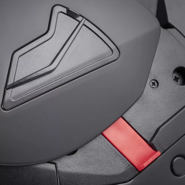 Cassida MultiFlip Solid BlackOut P/J Klapp-Motorradhelm - černá matná/černá