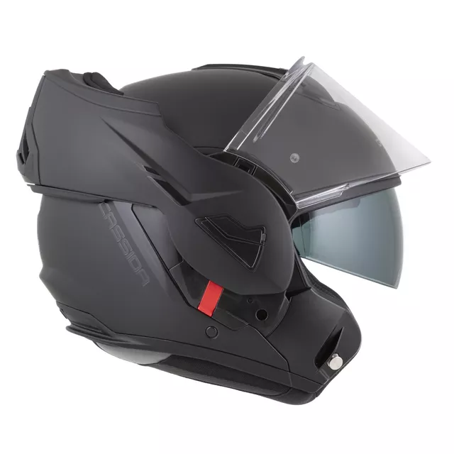 Cassida MultiFlip Solid BlackOut P/J Klapp-Motorradhelm - černá matná/černá