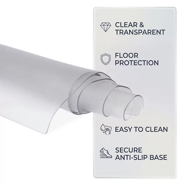 Transparente Gewichtsmatte inSPORTline Proteko Clear 255x65x0,15 cm