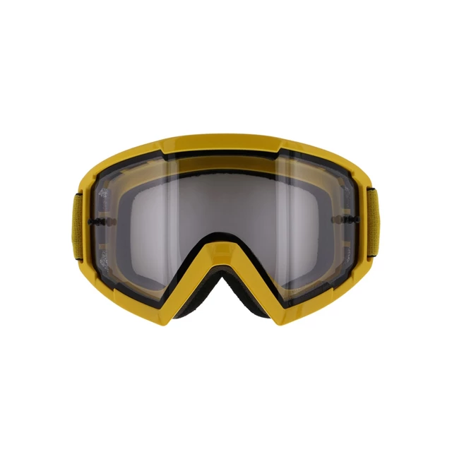 Motocross-Schutzbrille RedBull Spect Whip, gelb, klares Plexiglas