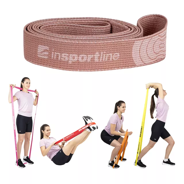 inSPORTline Rand Medium Gummiband - rosa