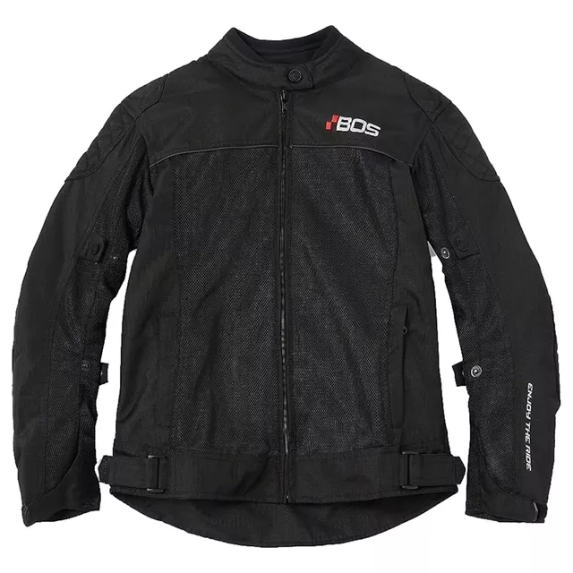 Damen-Motojacke BOS Sunshine - schwarz - schwarz