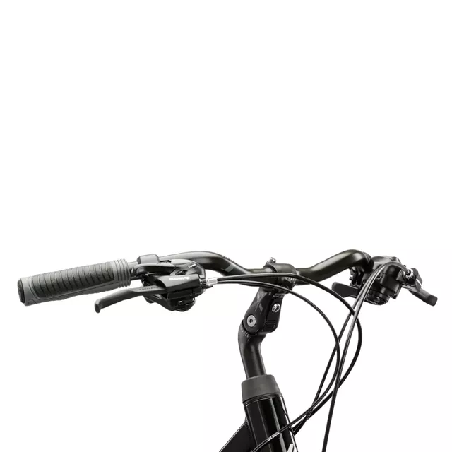 Damen-Trekkingrad Kross Trans 1.0 28" SR Gen 007 - černá / šedá / stříbrná / lesk