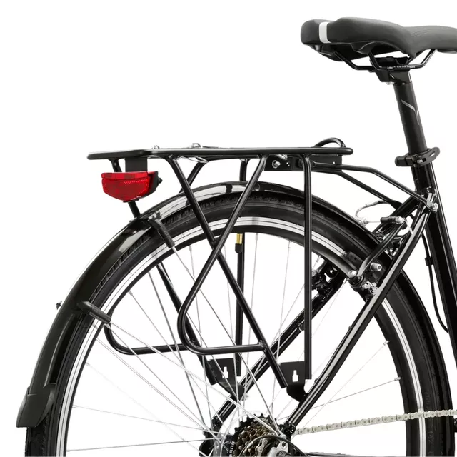 Damen-Trekkingrad Kross Trans 1.0 28" SR Gen 007 - černá / šedá / stříbrná / lesk