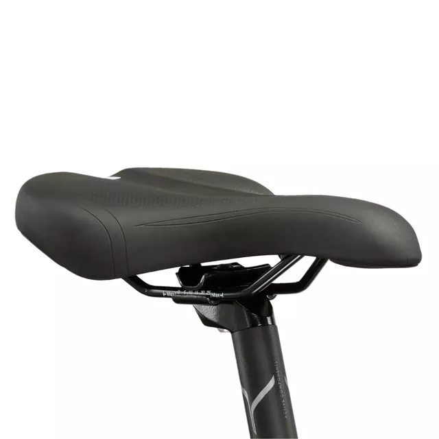 Damen-Trekkingrad Kross Trans 1.0 28" SR Gen 007 - černá / šedá / stříbrná / lesk