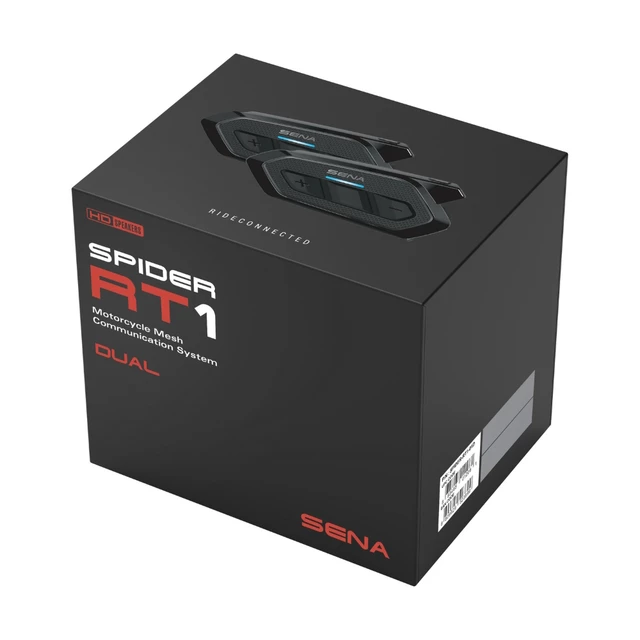 Headset SENA Spider RT1 (Reichweite 2 km) - Satz mit 2 Stück