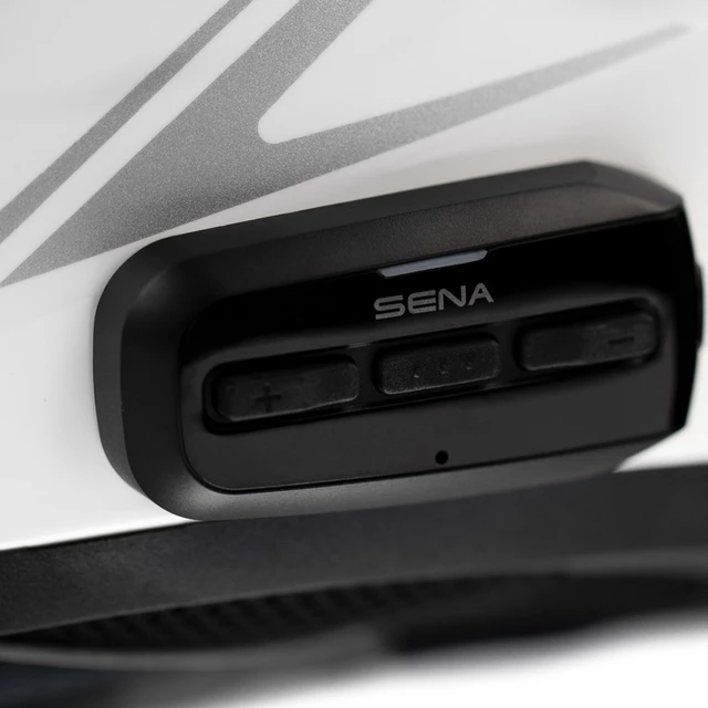 Motorradhelm mit Headset SENA Outstar S mattschwarz