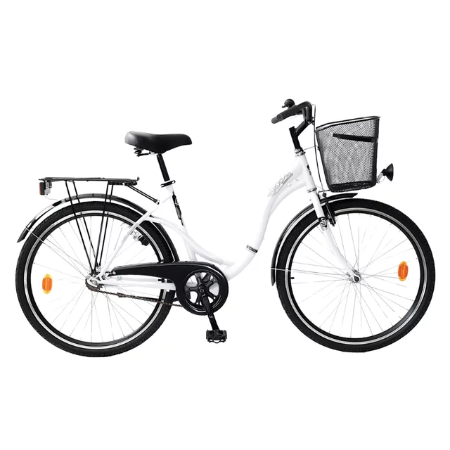 Stadtfahrrad Reactor Swan 26" Untersetzer - Modell 2025 - weiß - weiß