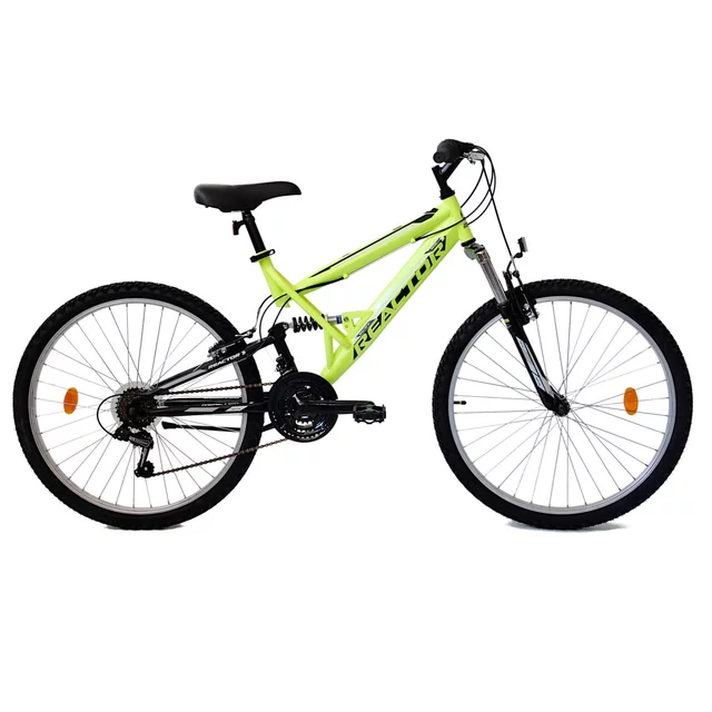 Junior Fahrrad Reactor Wind 26" - Modell 2025 - beige - fluo grün