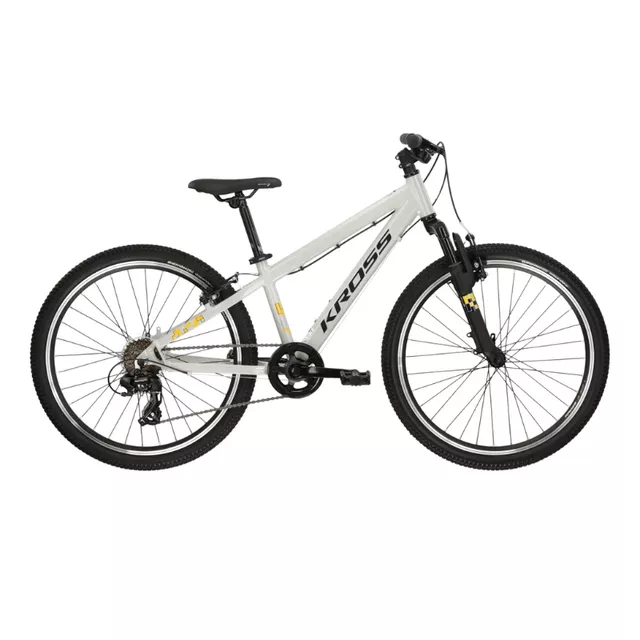 Junior Fahrrad Kross Dust JR 1.0 24" Gen 006 - šedá/černá/lesk