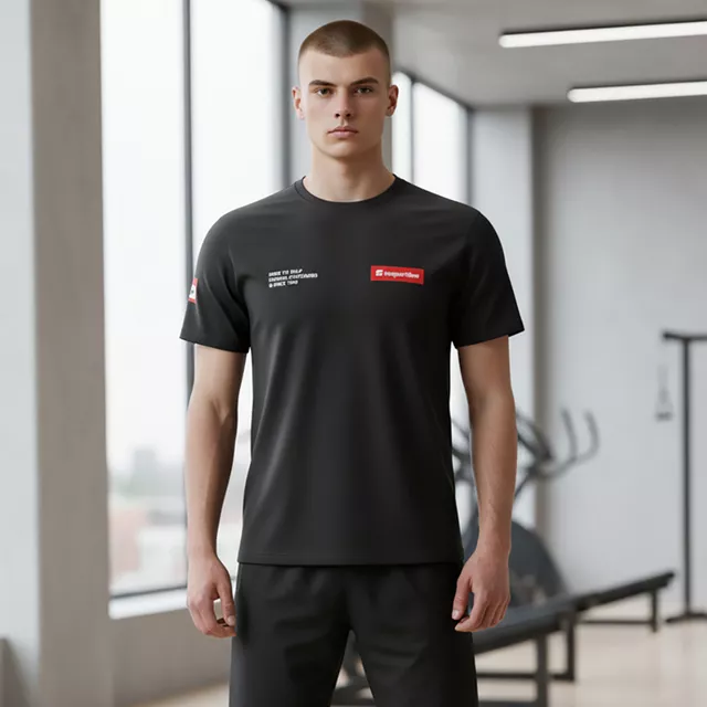 T-shirt inSPORTline Signature - schwarz