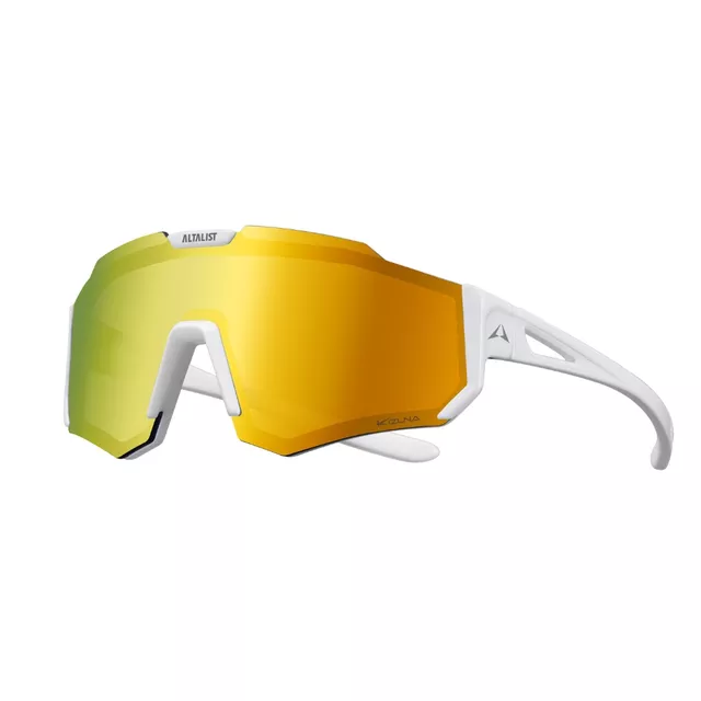 Altalist Kizuna Kids Kindersonnenbrille - bílá s oranžovými skly