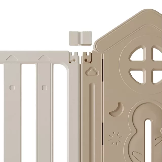 Kunststoff-Laufstall inSPORTline Doorino 150x180x100 cm