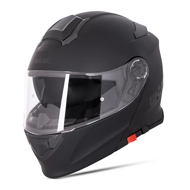 W-TEC Venero Klapphelm - Glossy Black-Neon Yellow