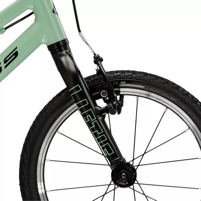 Kinderfahrrad Kross Liftie 16" - Modell 2025 - růžová / černá / lesk