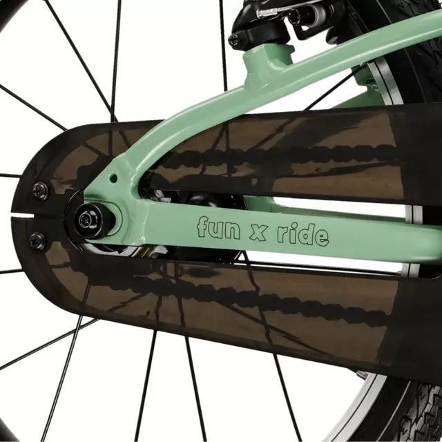 Kinderfahrrad Kross Liftie 16" - Modell 2025 - růžová / černá / lesk