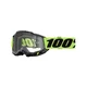 Motocross-Brille für Kinder 100 % Accuri 2 Junior - fluo zelená, čiré plexi - fluo zelená, čiré plexi