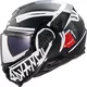 Flip-Helm LS2 FF910 Advant II Tape Schwarz P/J
