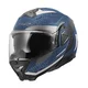 Flip Helm LS2 FF910 Advant II Astral Marineblau Grau P/J