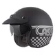 Motorradhelm Cassida Oxygen Rondo 2.0 schwarz matt/silbern